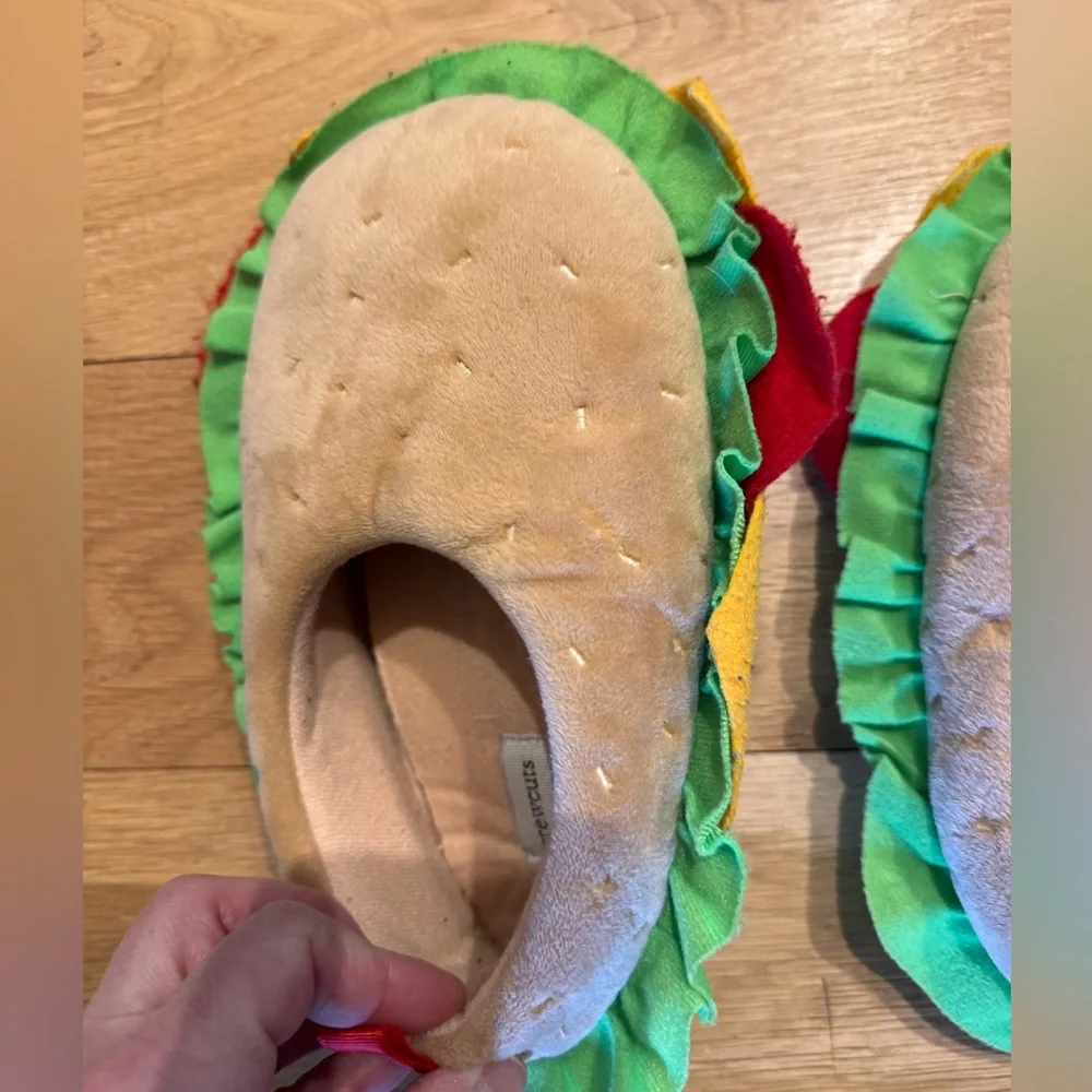 J Crew Crewcuts Unisex‎ Hamburger Slippers